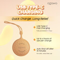[New Arrival] ogawa by OGAWA On-the-Go Mini Massager [Sunny Orange]